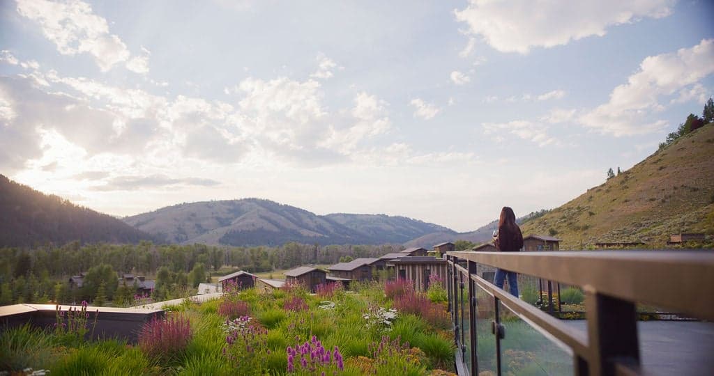 Balcony At A Snake River Private Residence