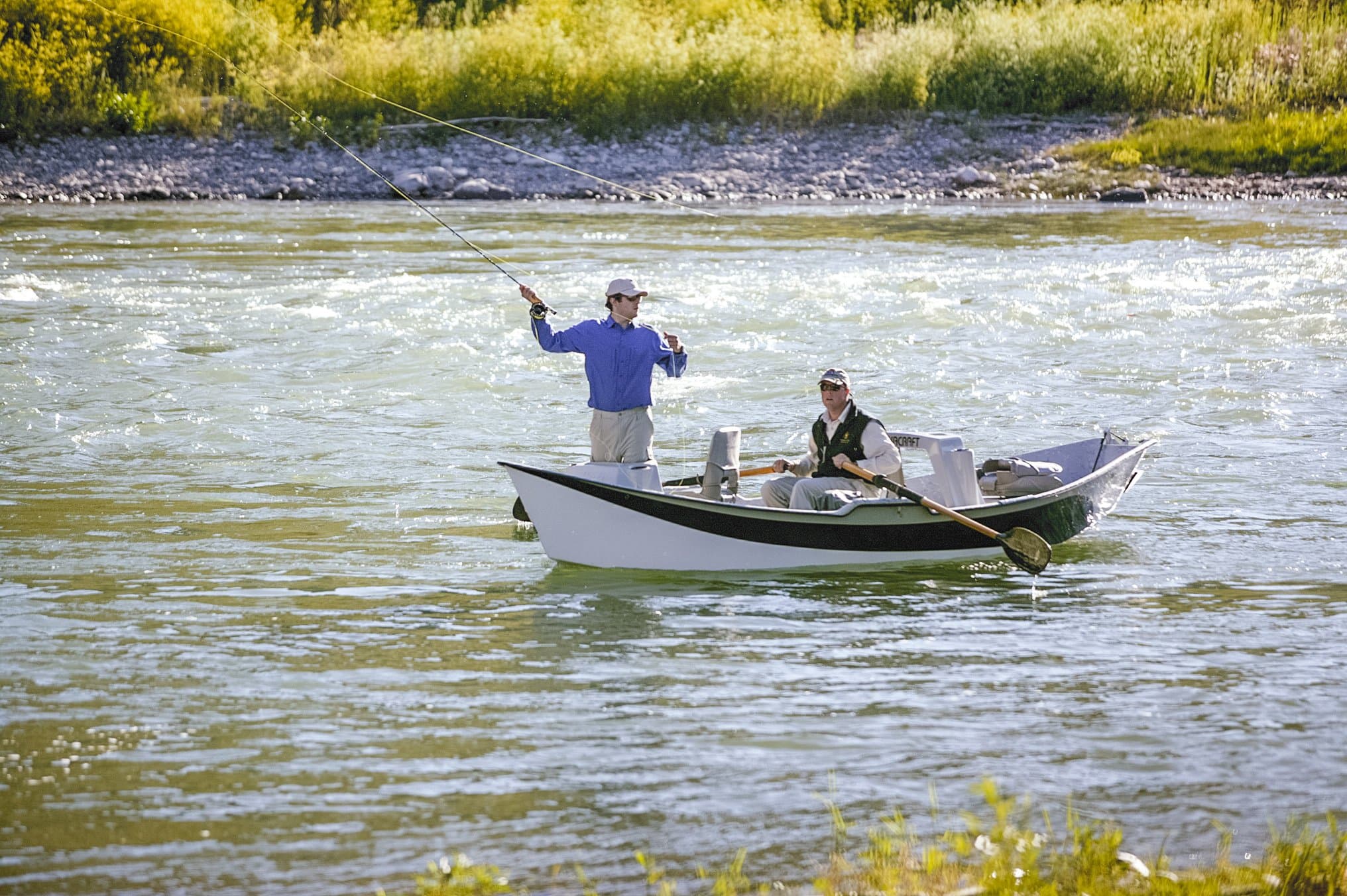 Fly Fishing at Snake River Sporting Club.