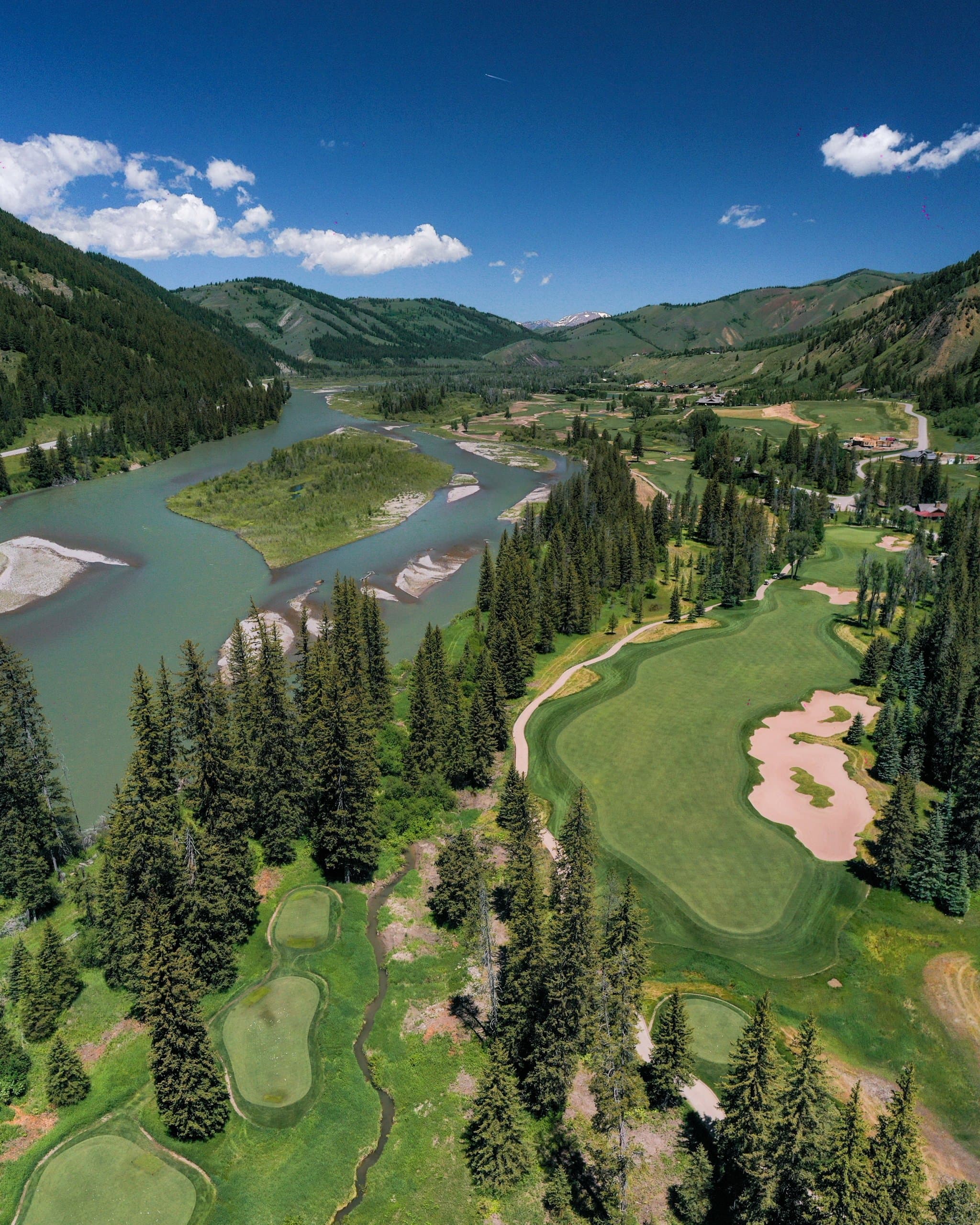 golf course at SRSC, WY