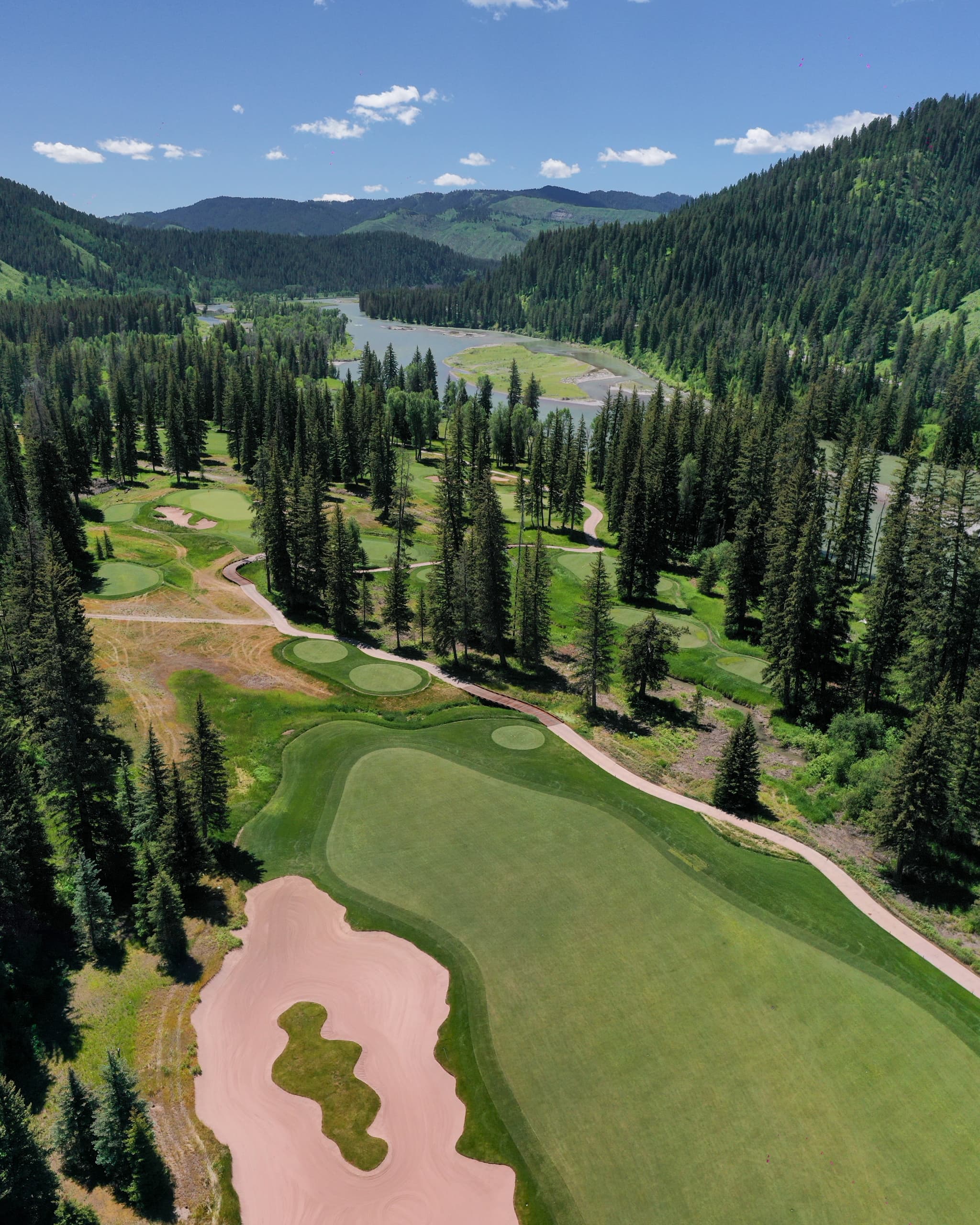 golf course at Snake River Sporting Club