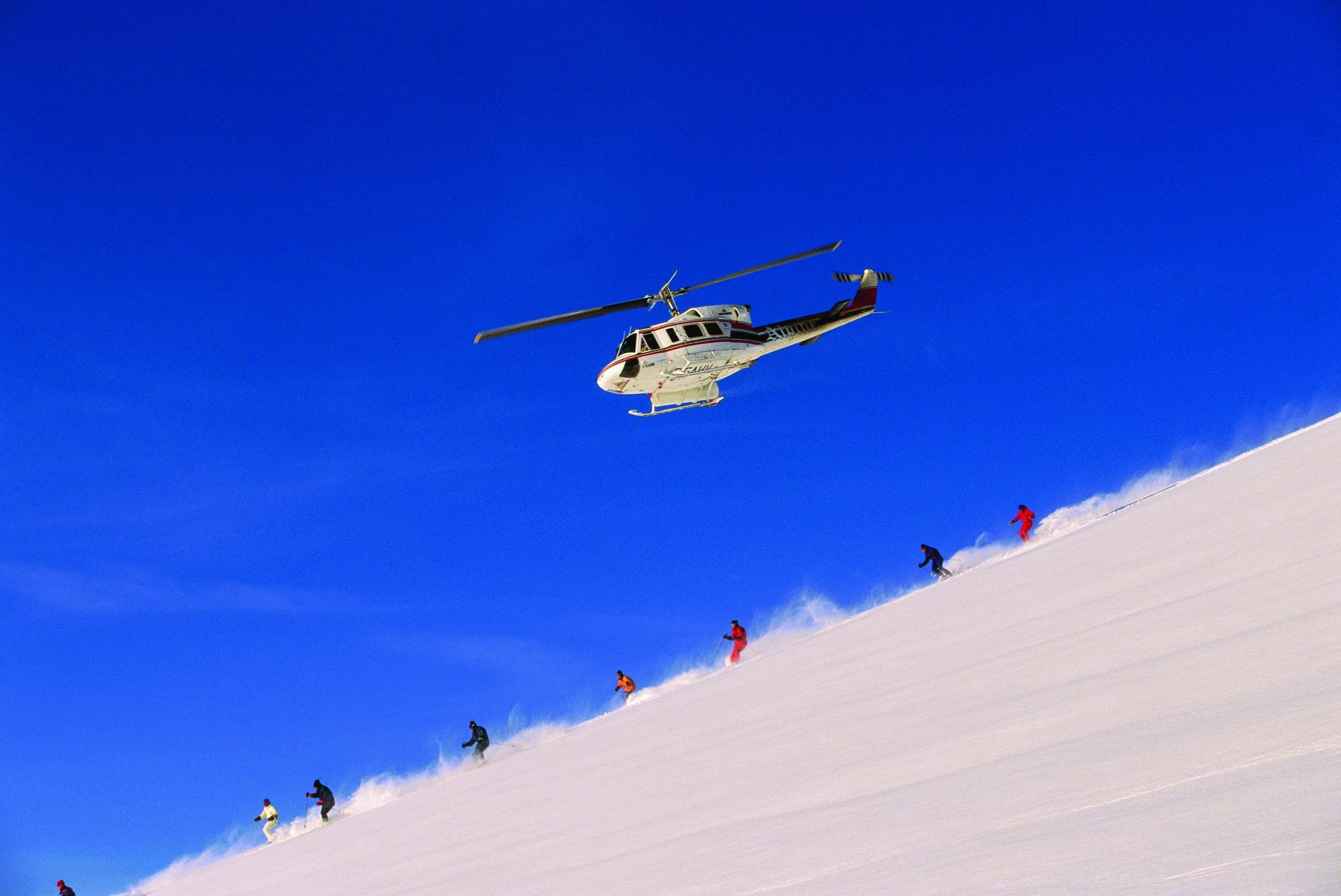 Heli and skiers profile