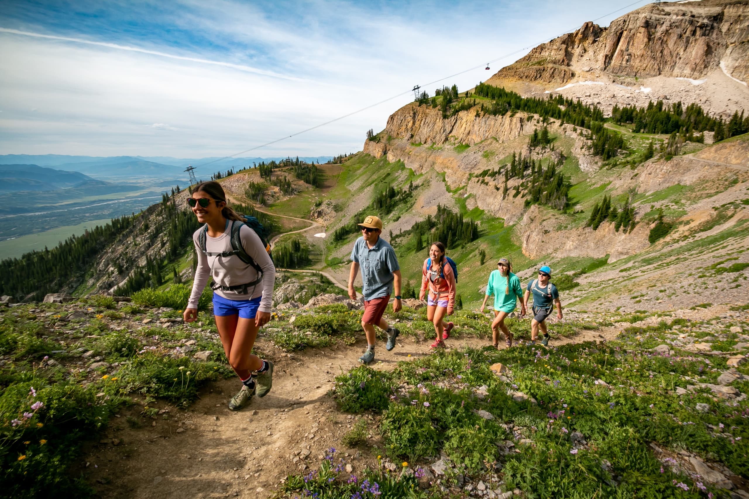 hiking trails in Jackson Hole
