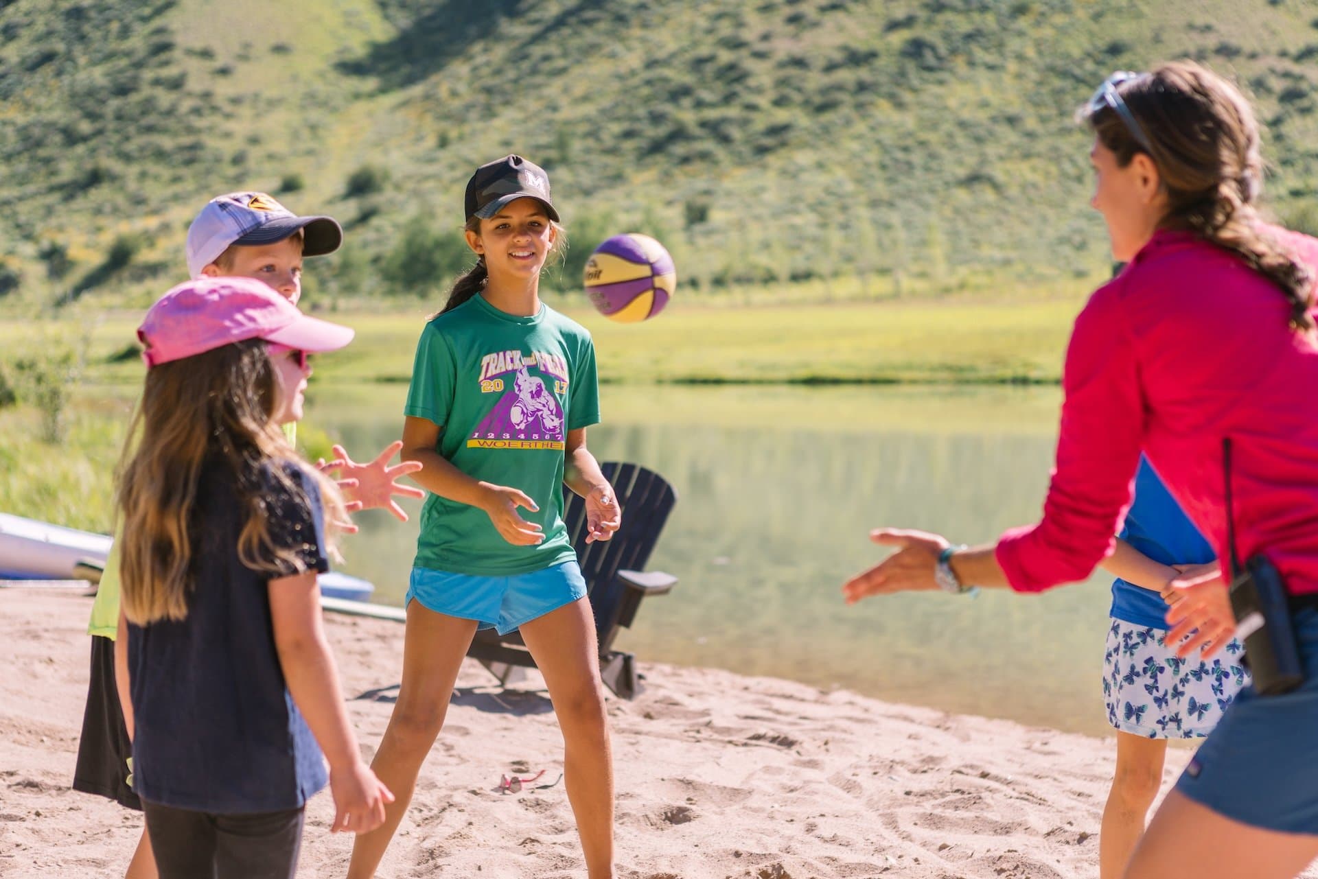 Snake River Sporting Club Kids Camp Hike and Beach