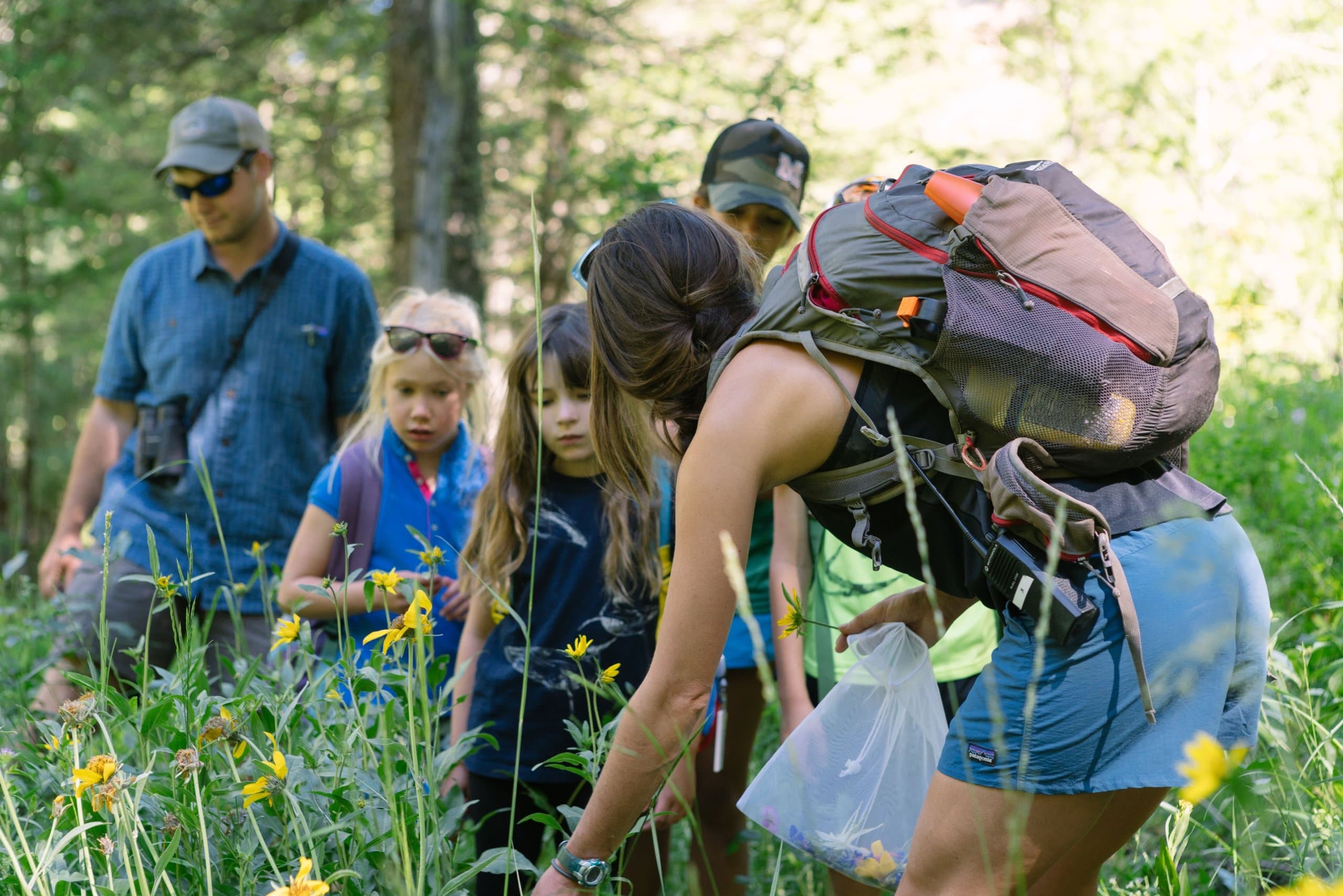 Kids Camp Hike at Snake River Sporting Club