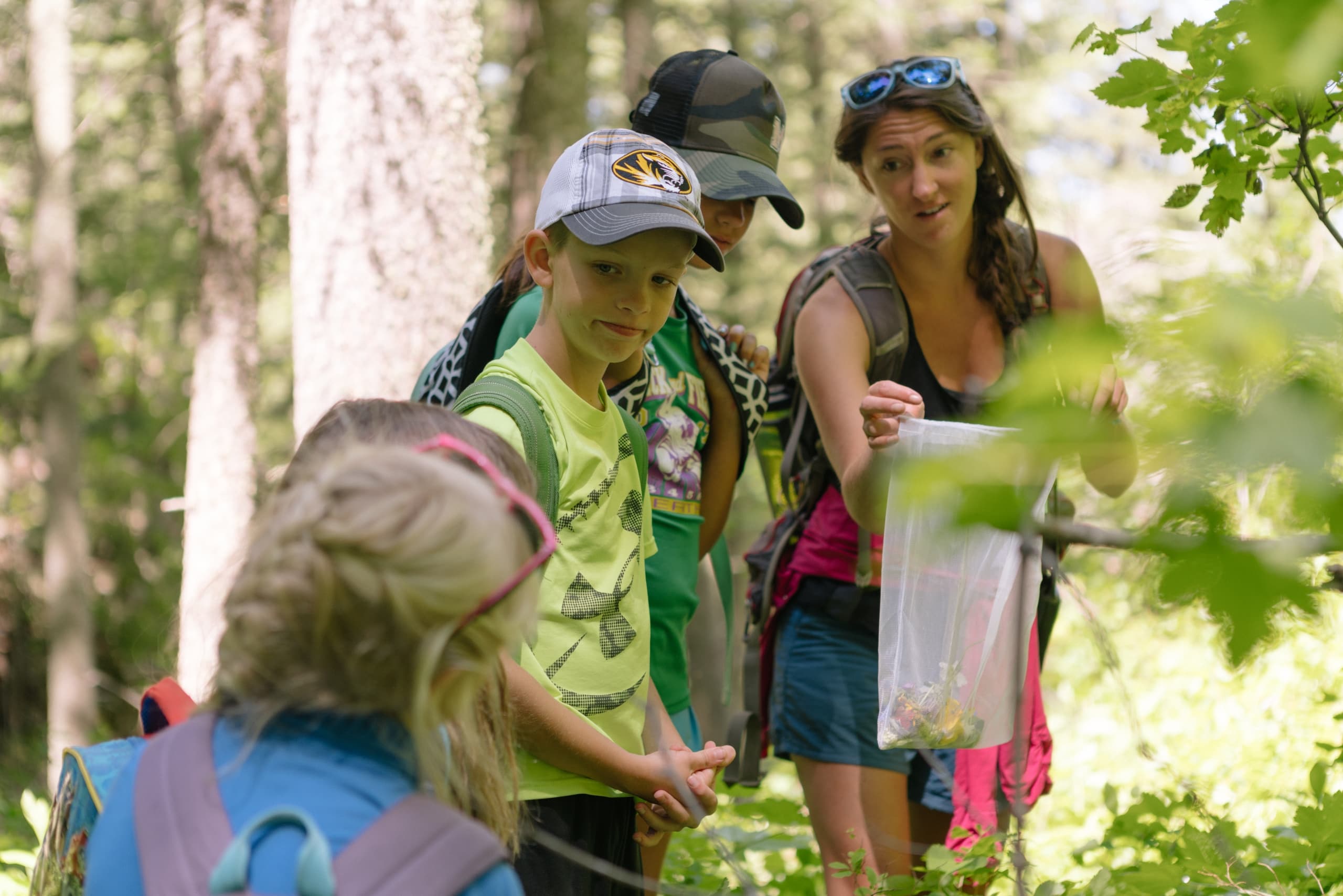 Snake River Sporting Club Kids Camp Hike