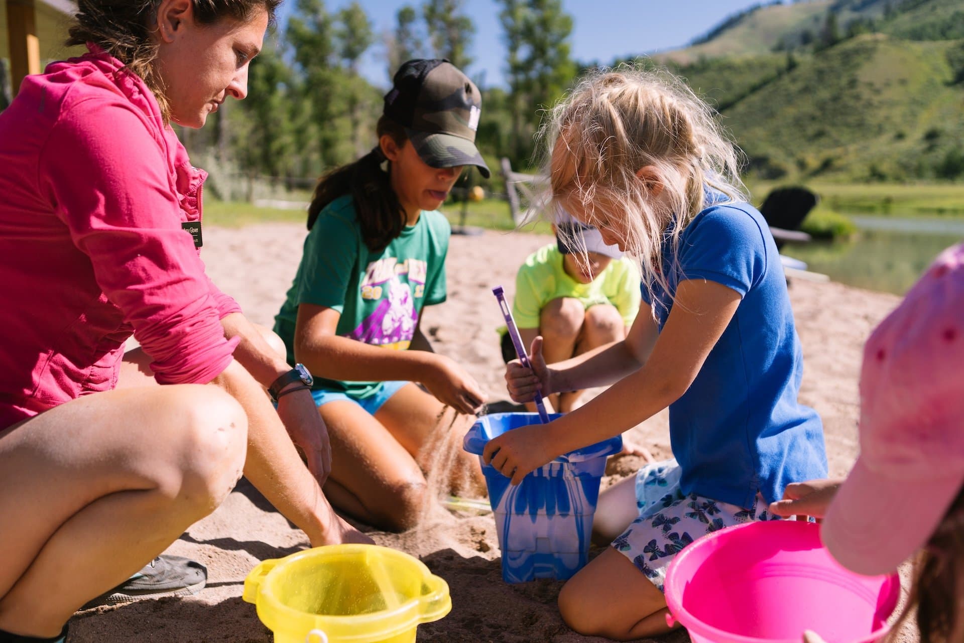Snake River Sporting Club Kids Camp Beach