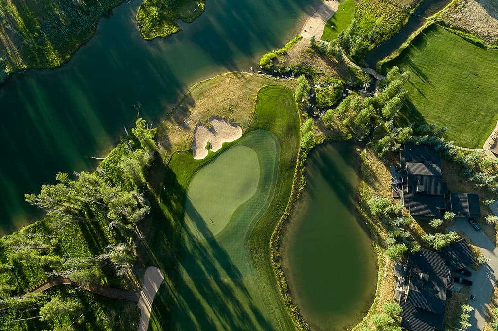Jackson Hole Golf Course And Lake