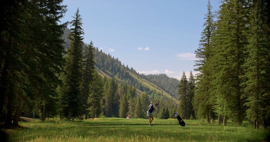 Golfing In Jackson Hole