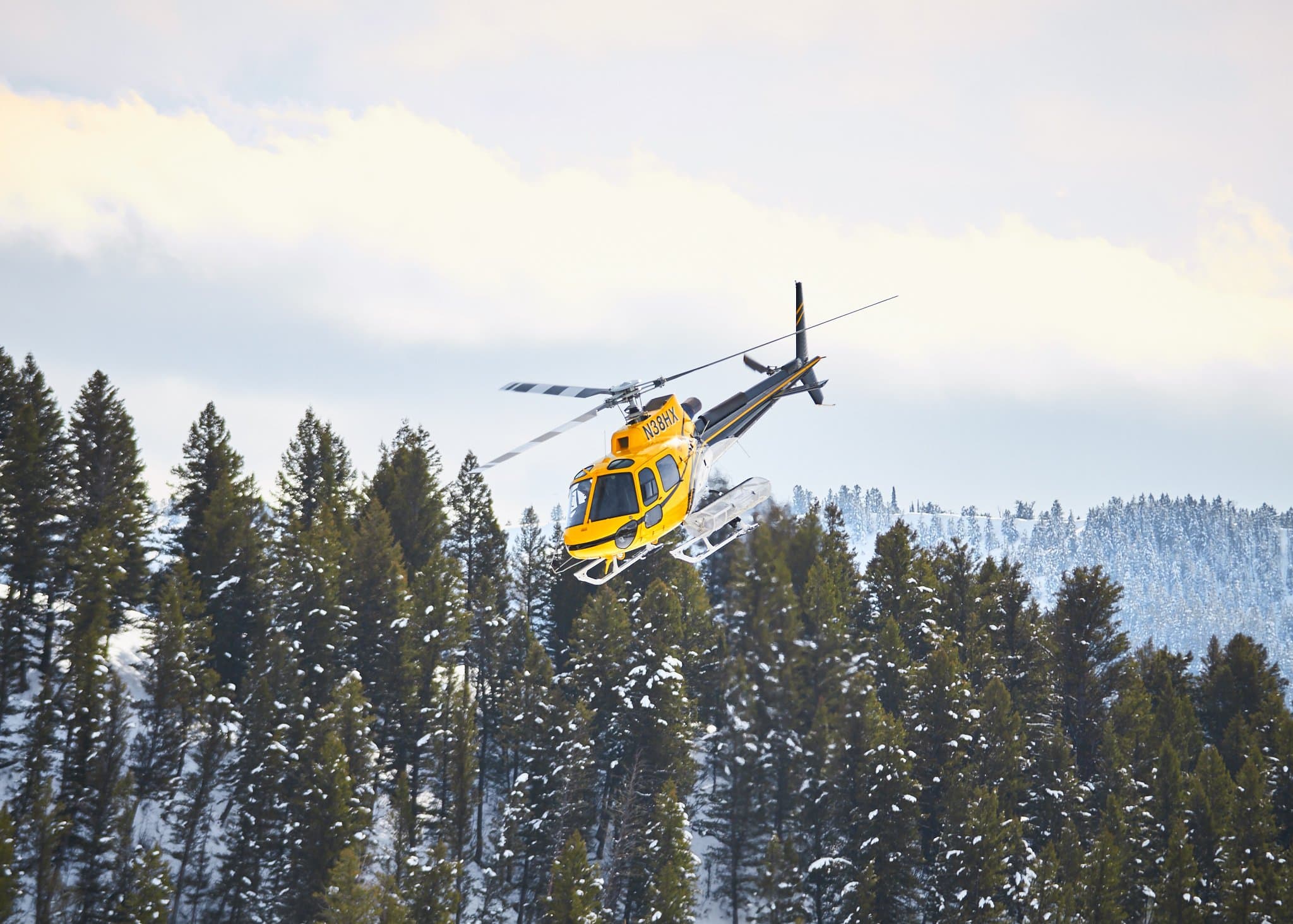 Jackson Hole heli-skiing at Snake River Sporting Club