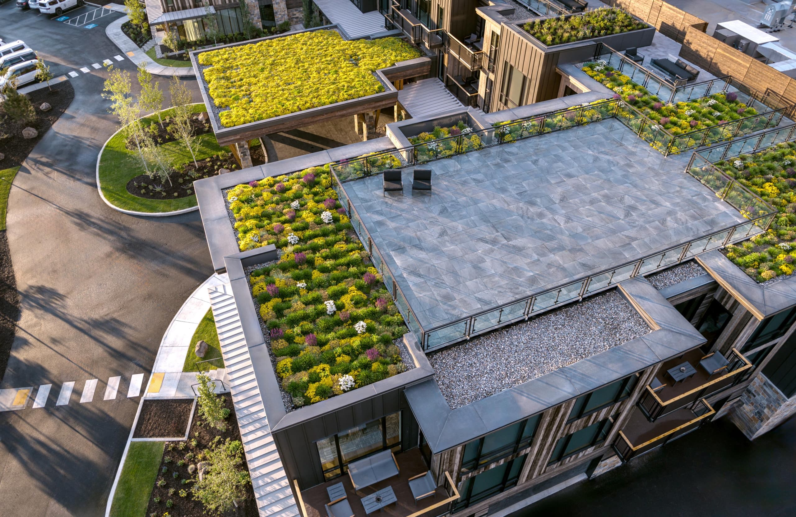 The Sylvan Lodge exterior view rooftop