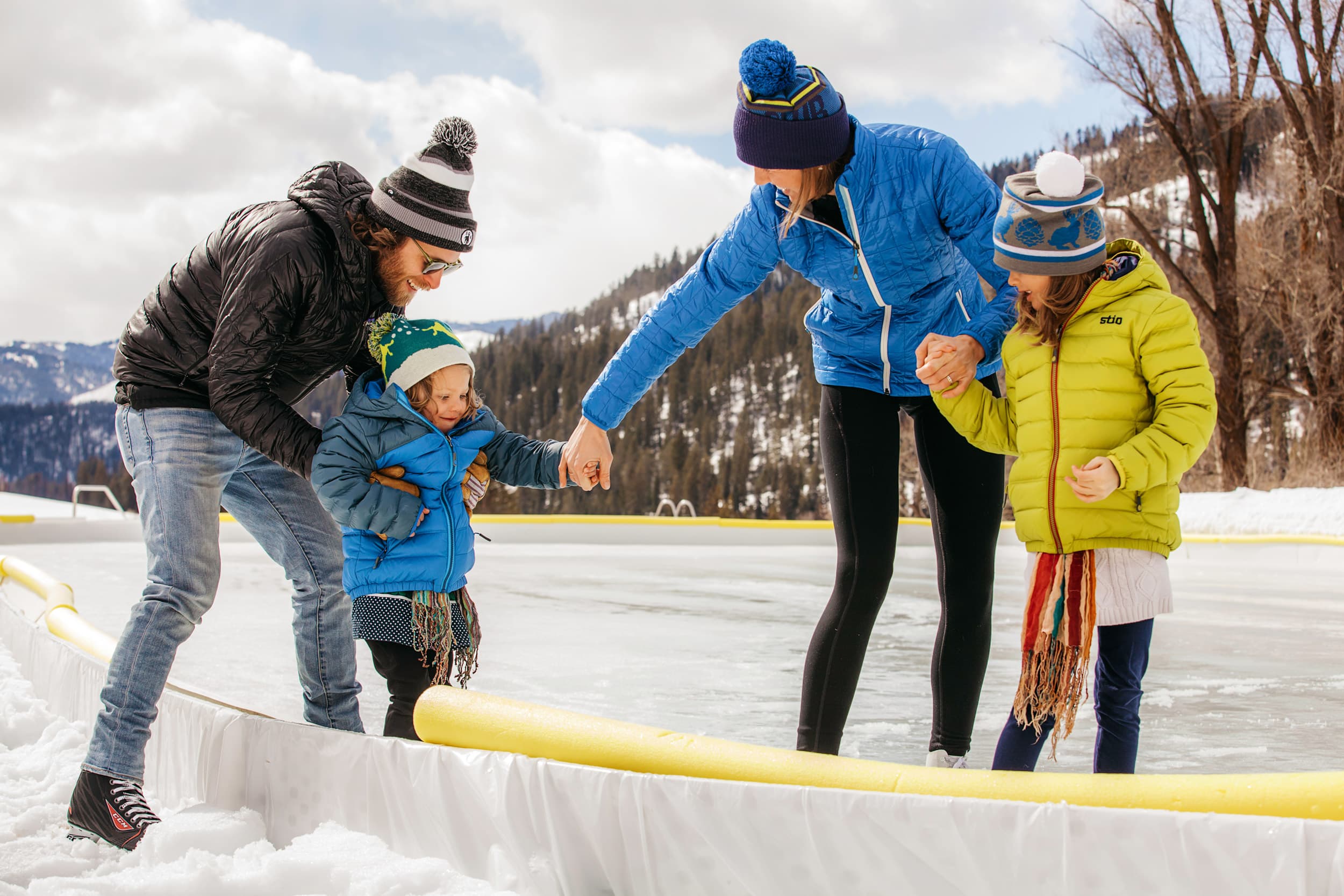 Ice Skating In Jackson Hole