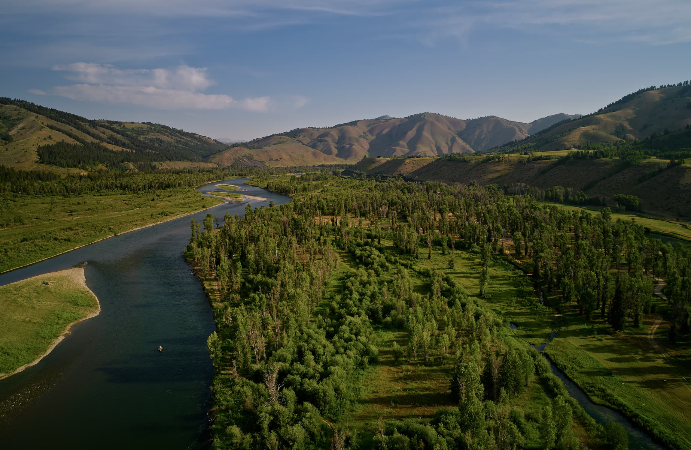 aerial view of Snake River Sporting Club