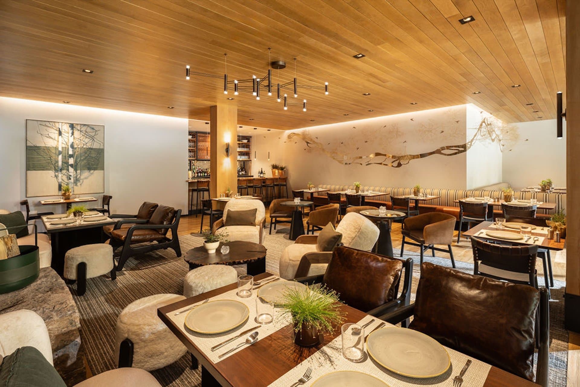 Interior of Engelmann's Bistro