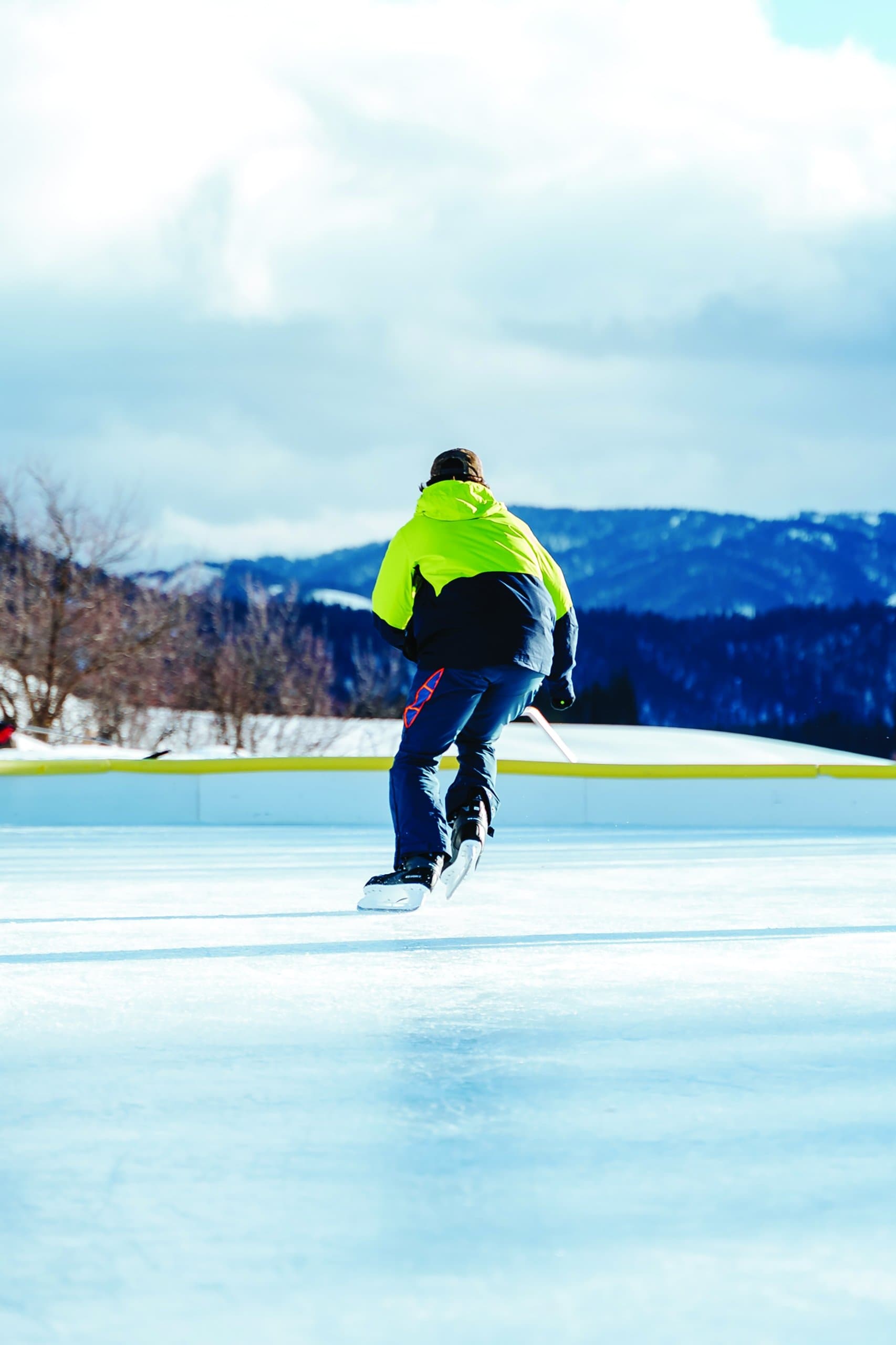 Person Ice Skating