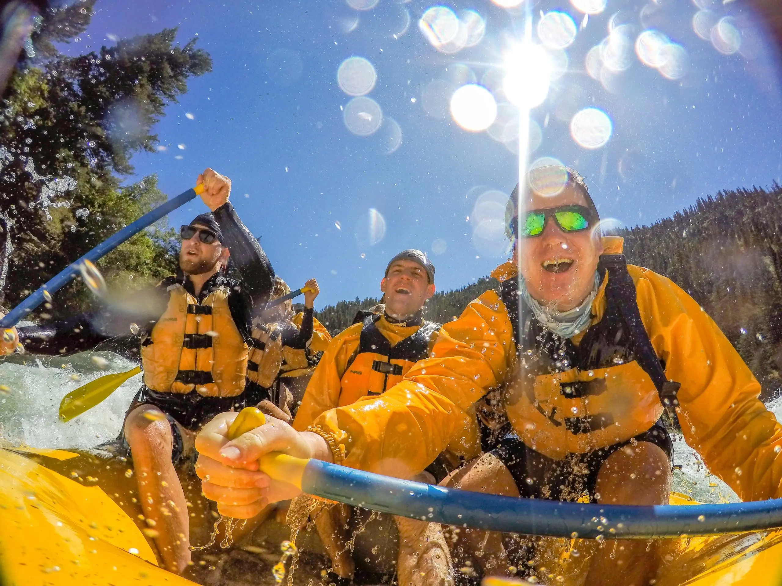 Whitewater rafting in Jackson Hole, WY