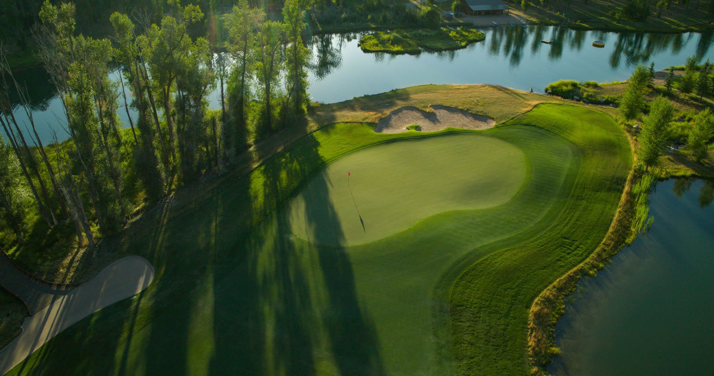 Golfing In The Tetons